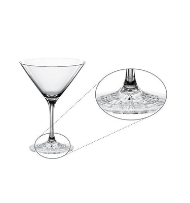 Spiegelau Perfect Serve Crystal Glass Set of 4 – Premium Cocktail Tumblers for White Russian, mocktails & More